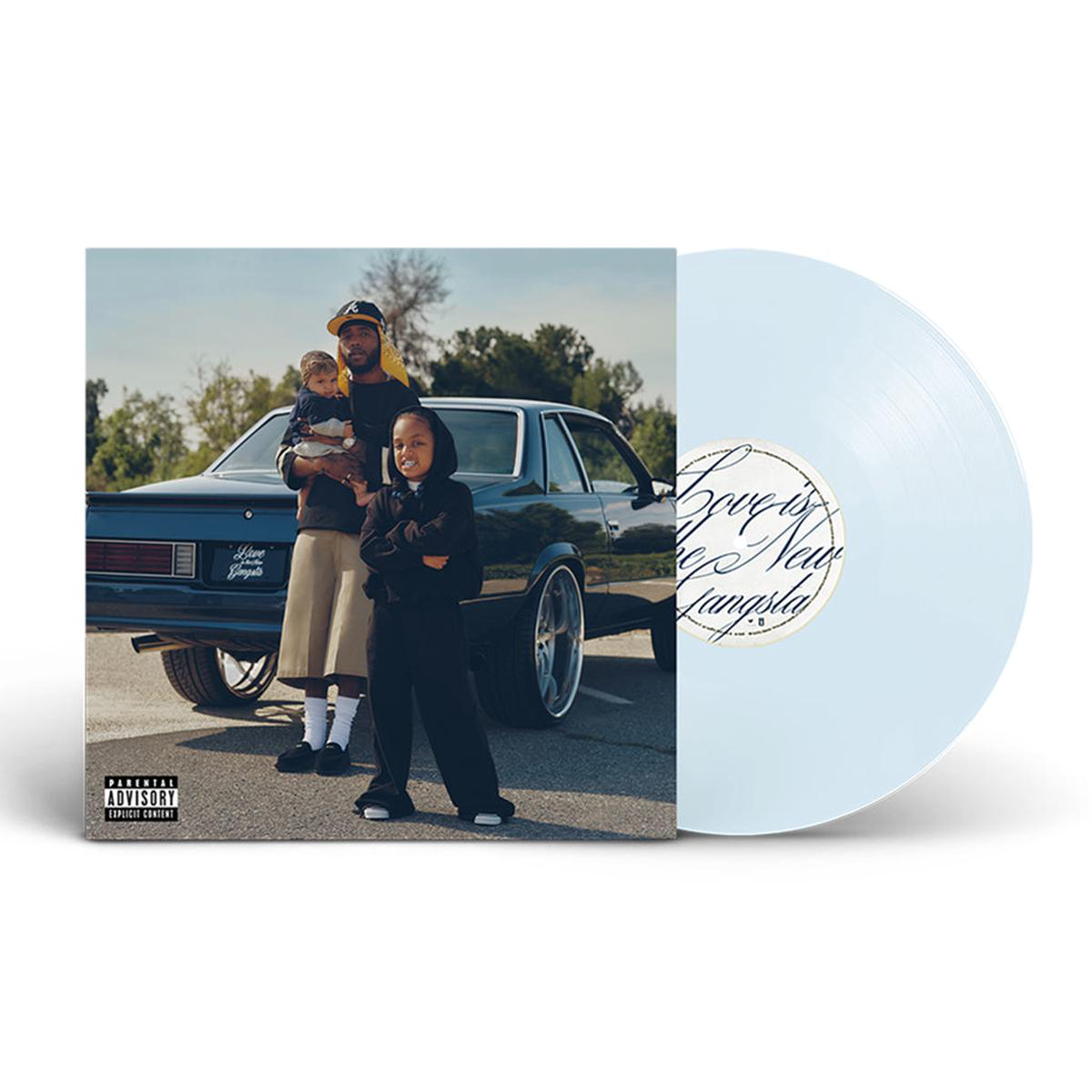 6LACK 8211 Love Is The New Gangsta (w Alternative Sleeve) 8211 LP 8211 Transparent Moonlight Coloured Vinyl MAY 22