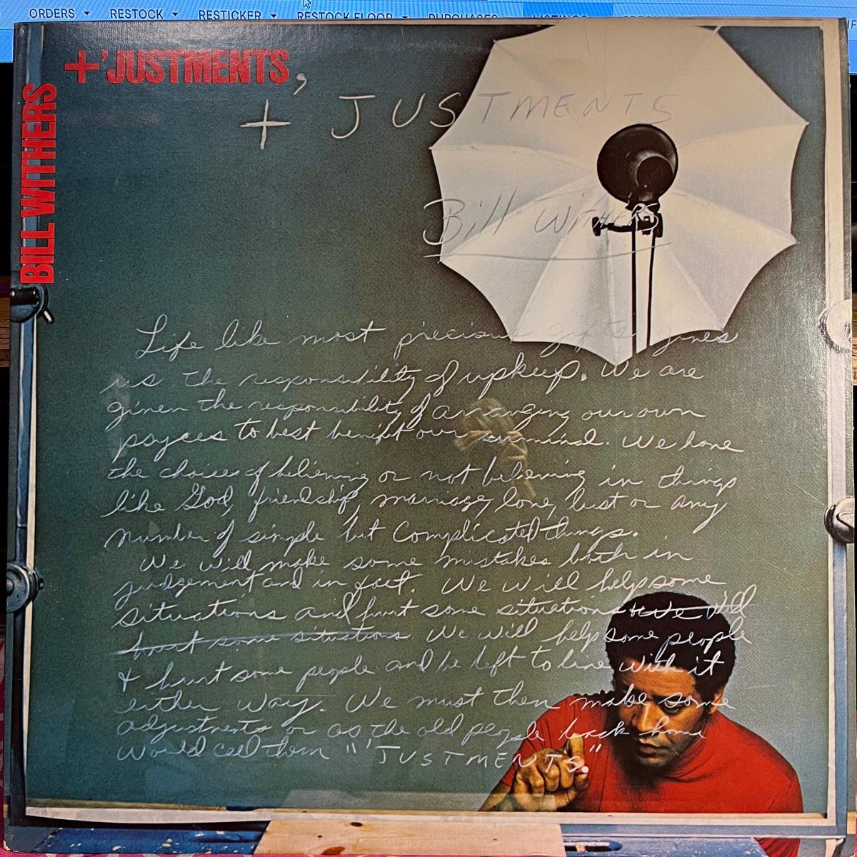 +'Justments *SONIC PRESS* | Near Mint (NM) Near Mint (NM) - - FUNK / USED *NEAR MINT*