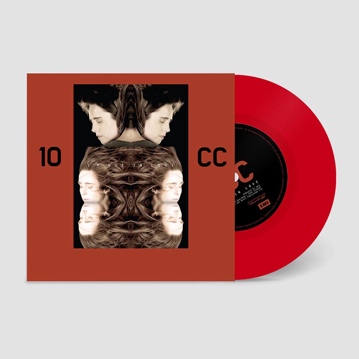 10CC - Im Not In Love (50th Anniversary Reissue) - 7'' - Red Vinyl
