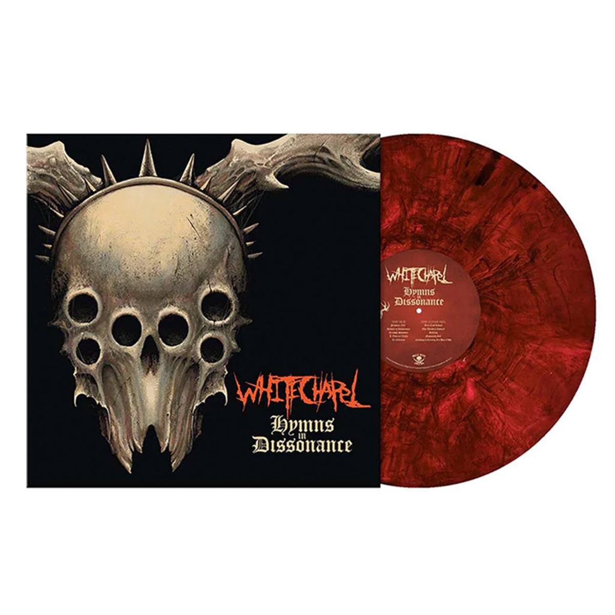 WHITECHAPEL - Hymns in Dissonance - LP - Crimson Red w/ Black Swirls Vinyl