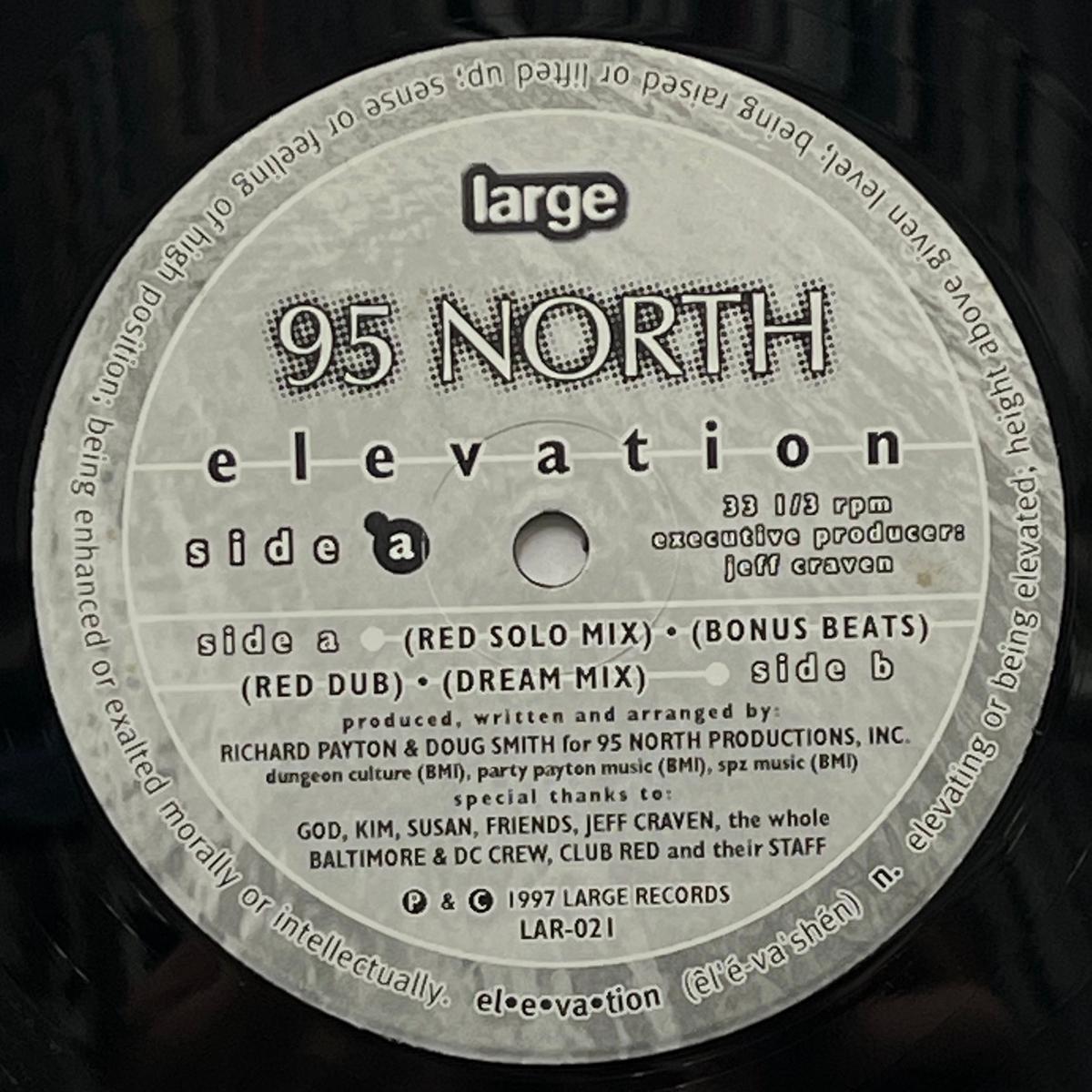 95 NORTH / Elevation (Large Records LAR-021, 12inch)