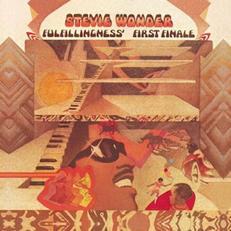 WONDER STEVIE-FULFILLINGNESS' FIRST FINALE LP EX COVER EX