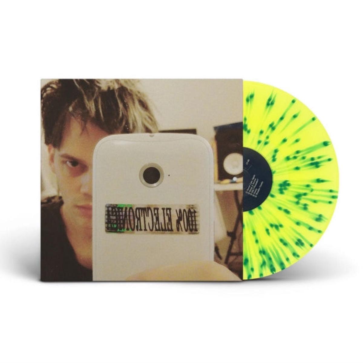 100% Electronica [LP] (Neon Yellow with Green Splatter Vinyl)