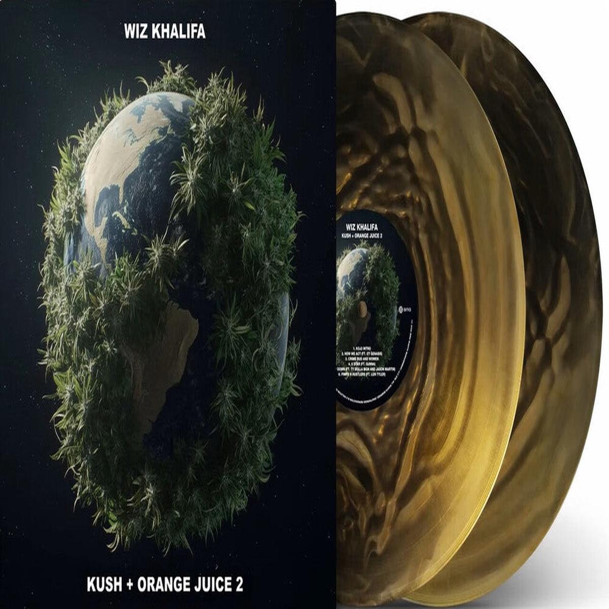 Wiz Khalifa - Kush & Orange Juice 2 (Blk) [Colored Vinyl] (Gol)