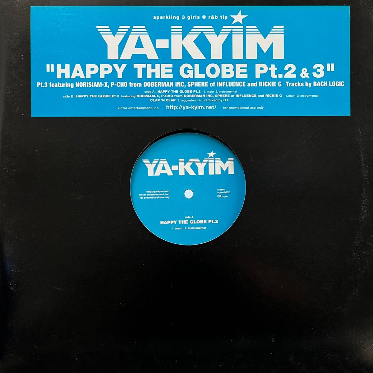 YA-KYIM / Happy the globe Pt.2 &3 (vpro-0002, 12inch)