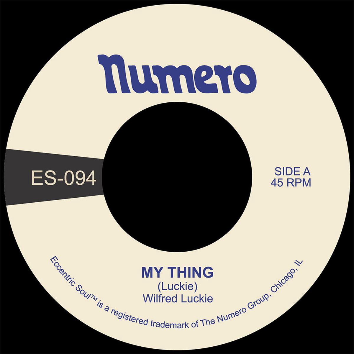 WILFRED LUCKIE 8211 My Thing Wait For Me 8211 782178217 8211 Black Vinyl
