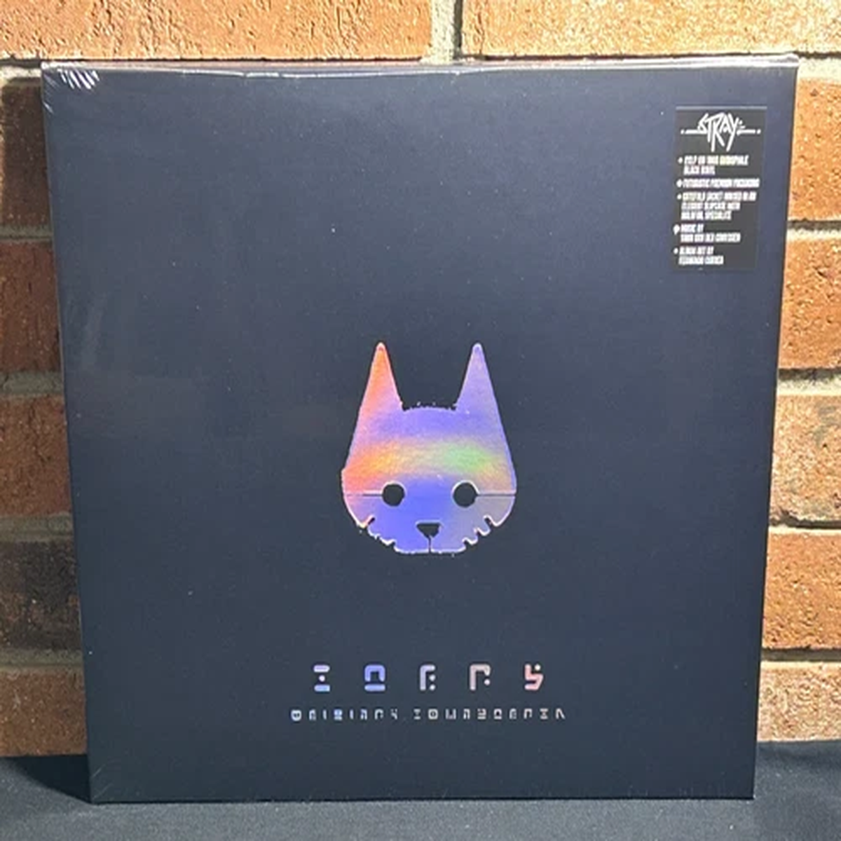 * STRAY - Soundtrack, Limited 180 Gram 2LP BLACK VINYL Gatefold New! Creased!