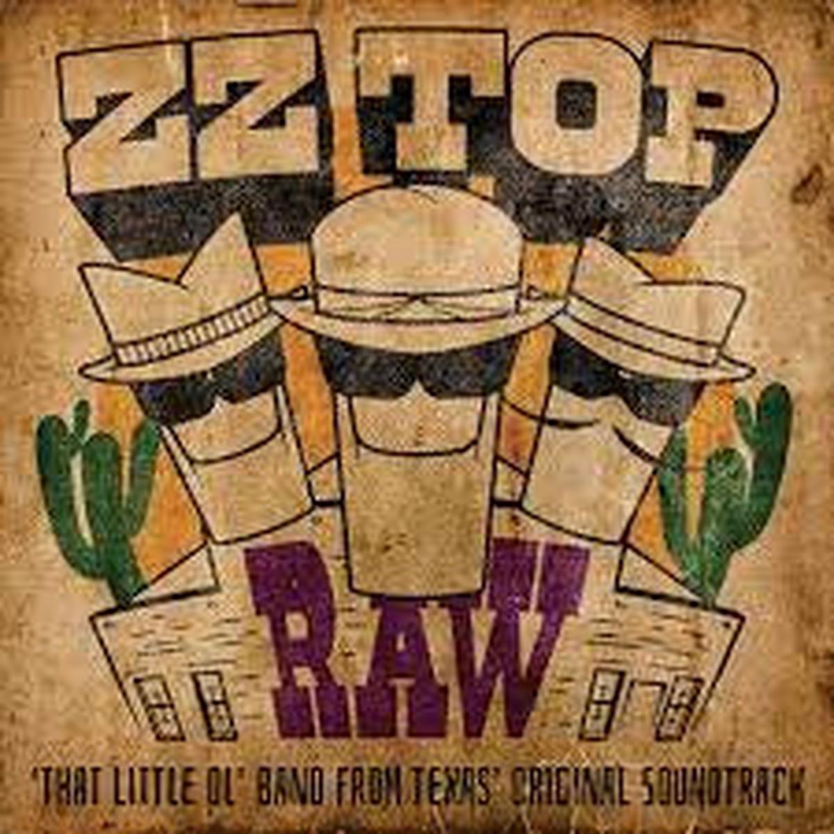 ZZ TOP-RAW  THAT LITTLE OL  BAND FROM TEXAS  OST TANGERINE VINYL LP *NEW*