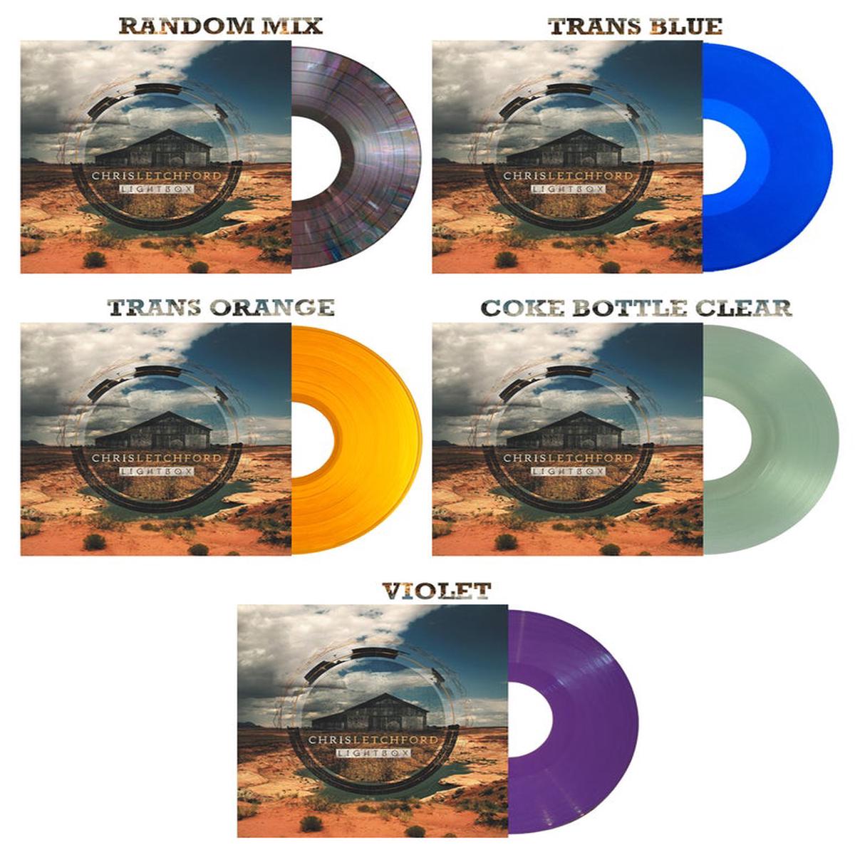 "LIGHTBOX"  VINYL (Chris' Solo Album)