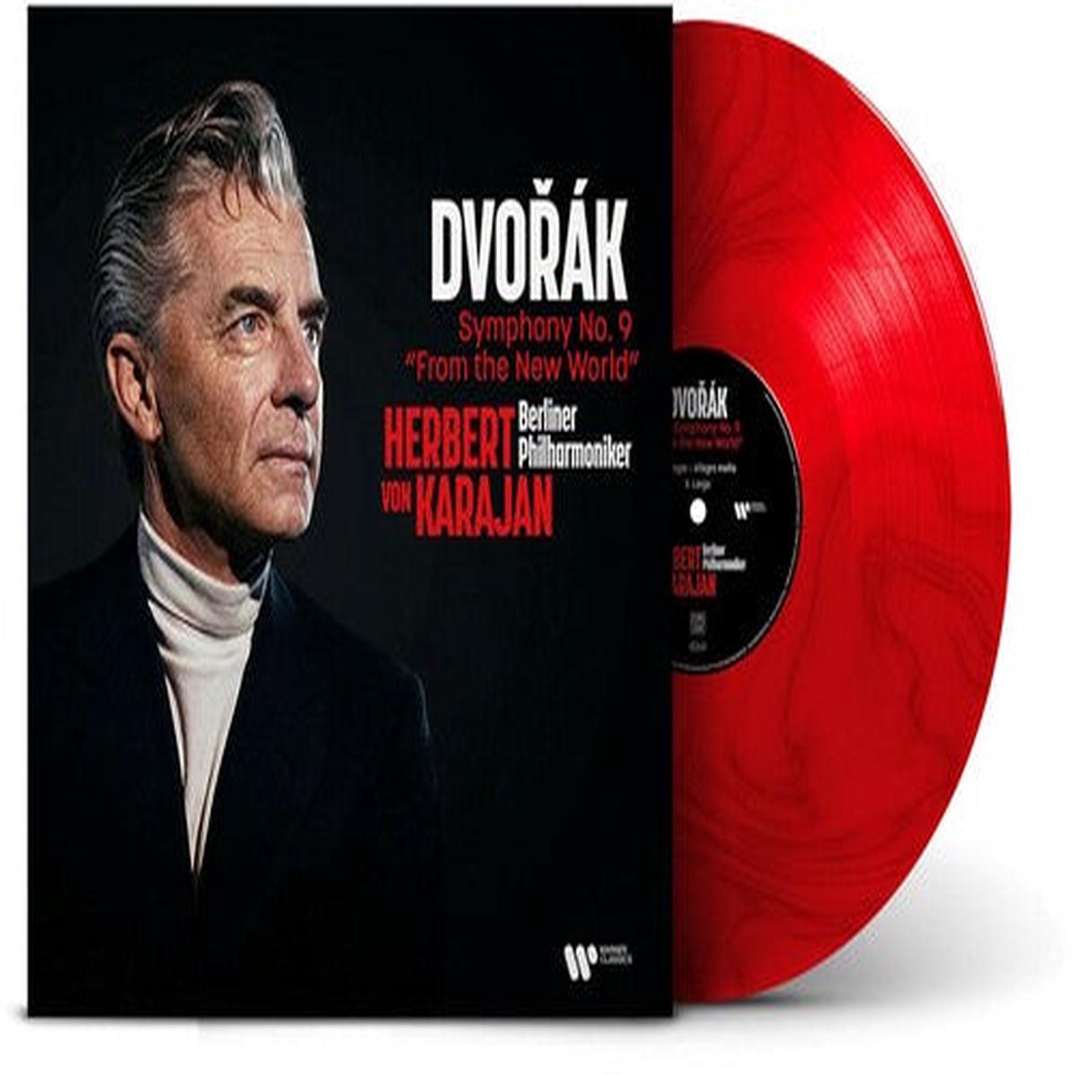 Herbert von Karajan: Dvorak: Symphony No. 9 From the New World - Red - VINYL LP