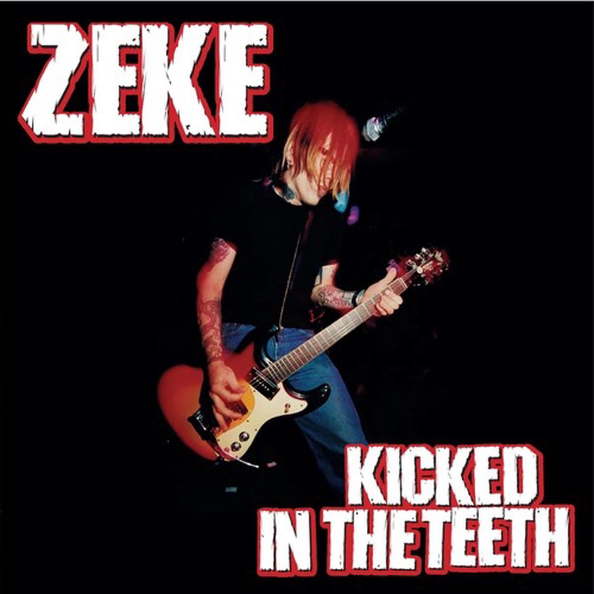 Zeke: Kicked In The Teeth - Limited 180-Gram Red & Black Marble Colored Vinyl - VINYL LP