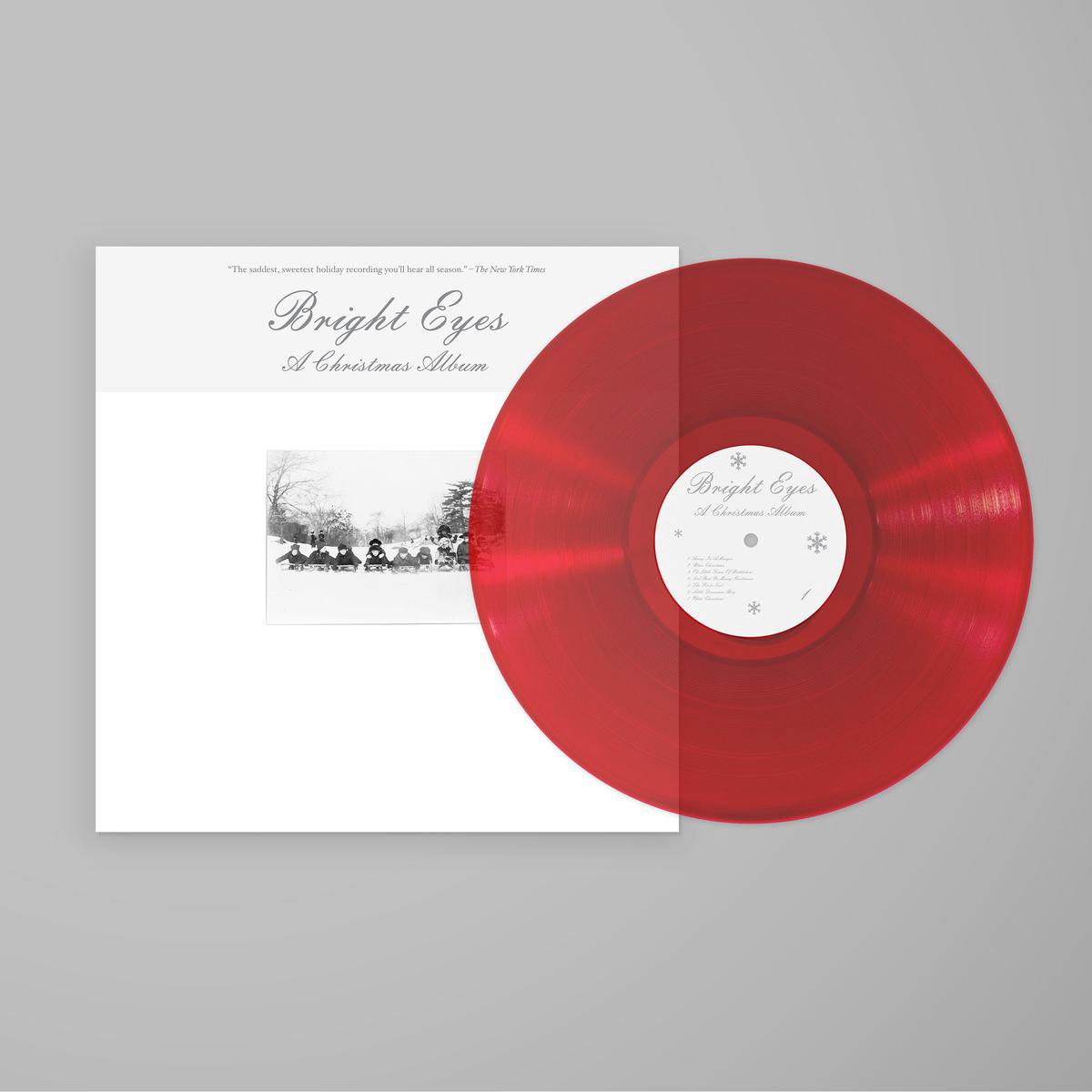 A Christmas Album Limited Clear Red Vinyl LP