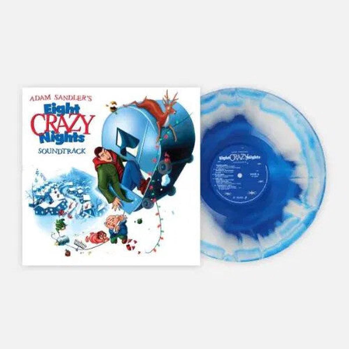 Adam Sandler: Eight Crazy Nights (Original Soundtrack) - Blue in White Colored Vinyl - VINYL LP
