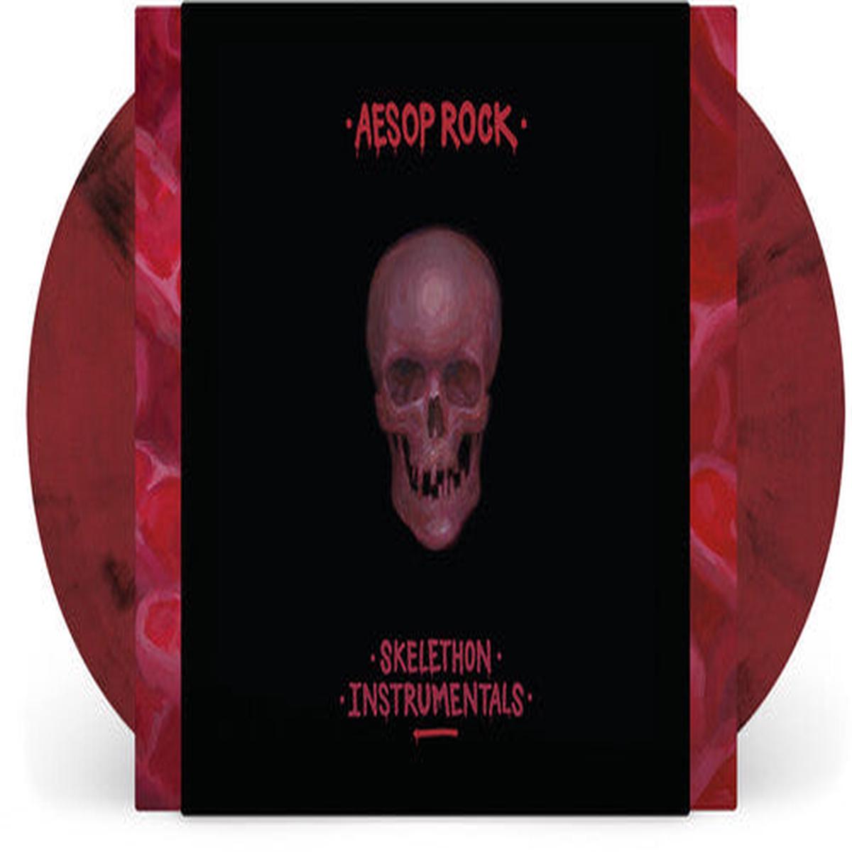 Aesop Rock: Skelethon (instrumental Version) Maroon/black - VINYL LP