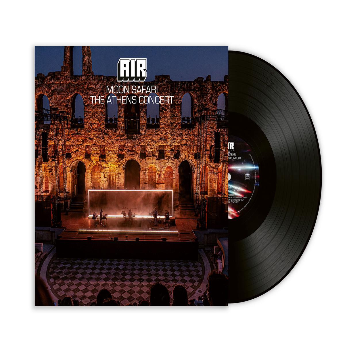Air - Moon Safari - Live Theatre Herodes Atticus, Athnes - 1LP - Black Vinyl [Record Store Day 2026]