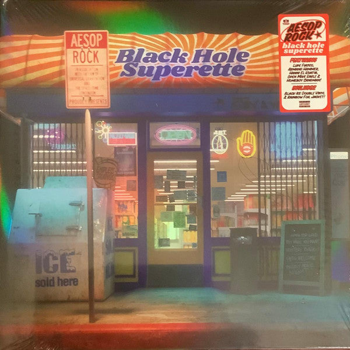 AESOP ROCK 8211 BLACK HOLE SUPERETTE BLACK ICE VINYL 8211 LP