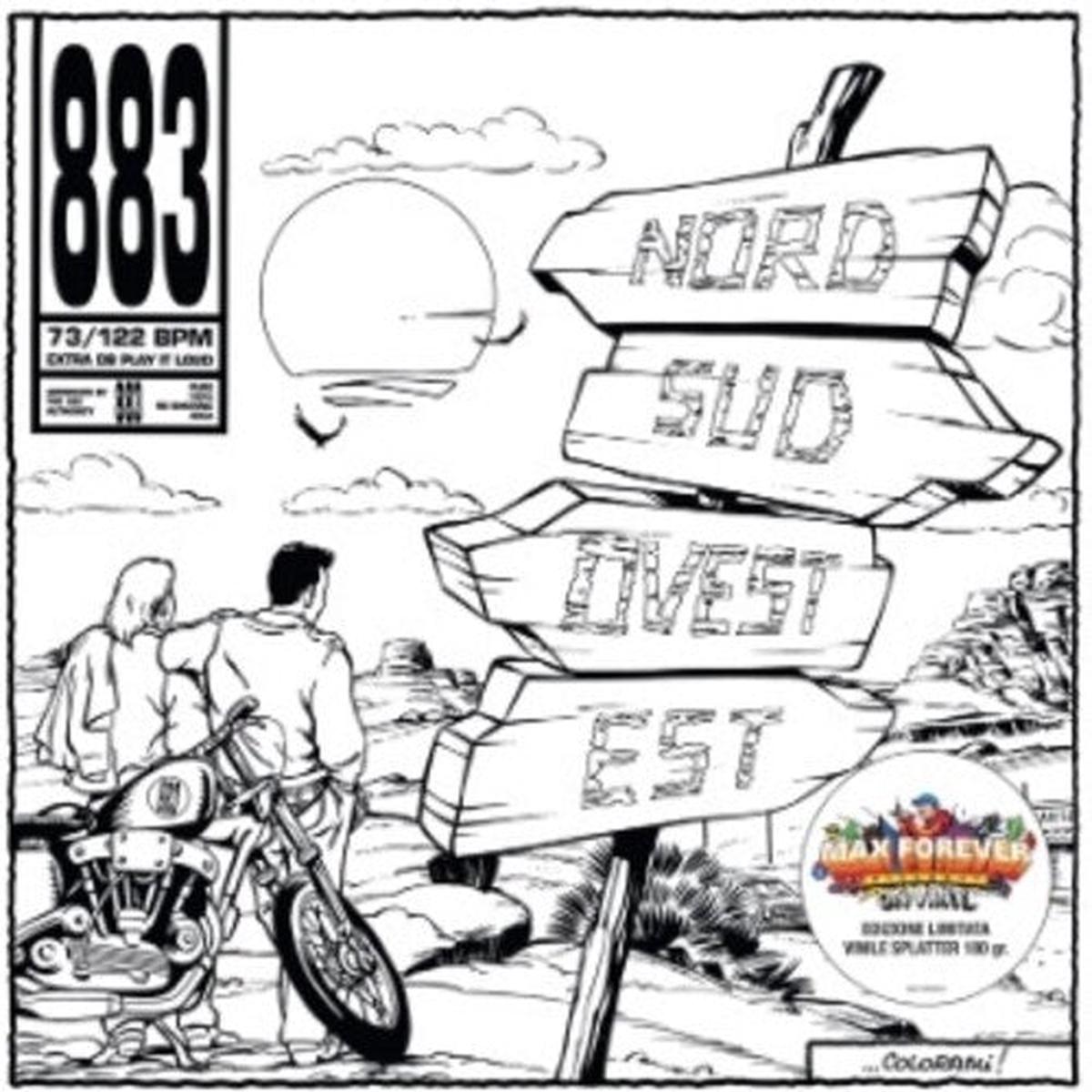 883: Nord Sud Ovest Est - Splatter Colored Vinyl - VINYL LP