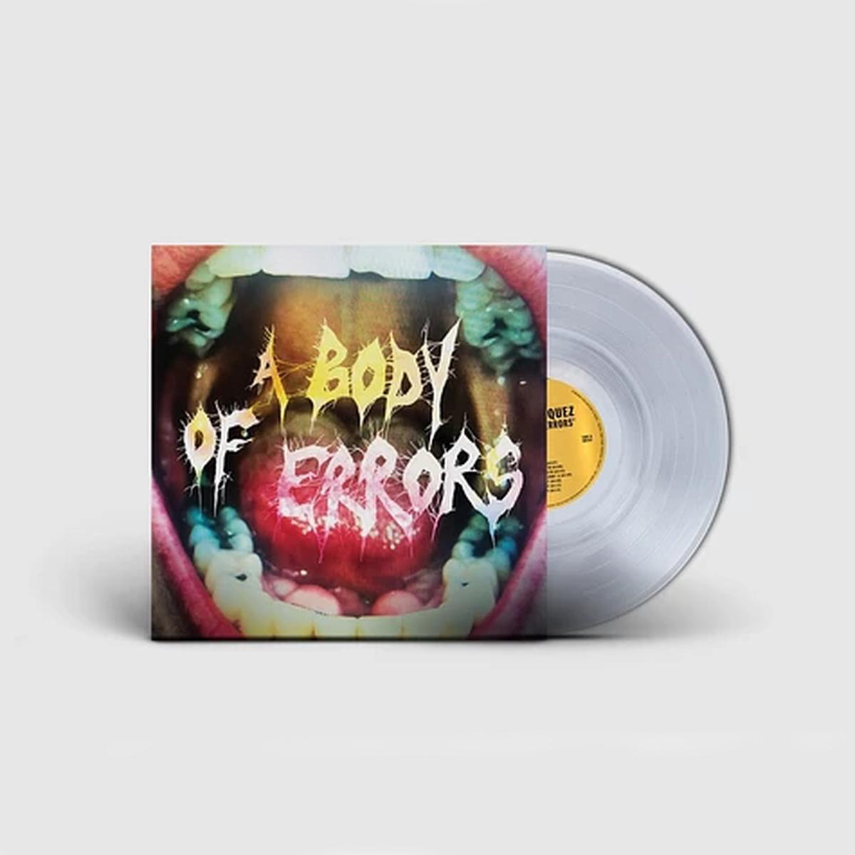 A Body of Errors Limited Edition Crystal Clear Vinyl LP