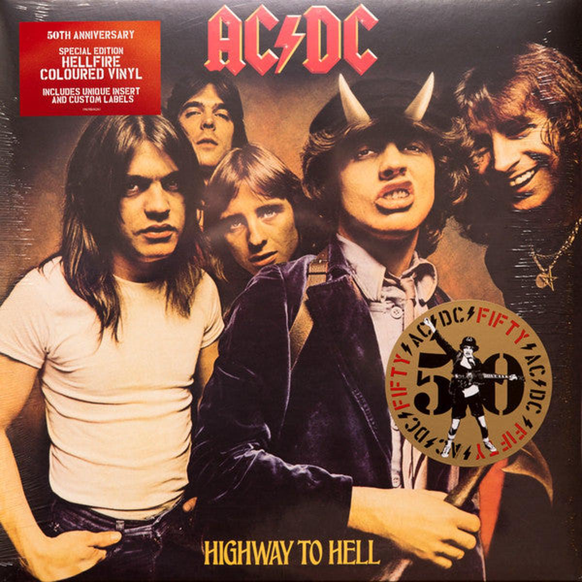 ACDC 8211 HIGHWAY TO HELL ORANGE 038 RED VINYL 8211 LP