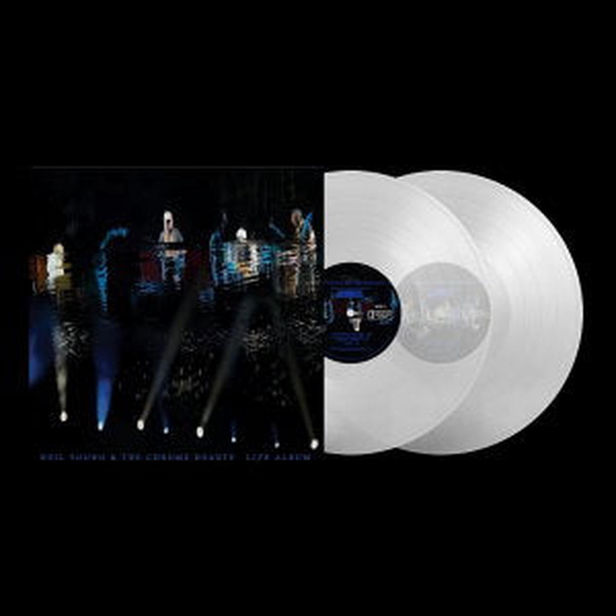 YOUNG, NEIL & THE CHROME HEARTS - AS TIME EXPLODES : CLEAR 2LP SET - LP