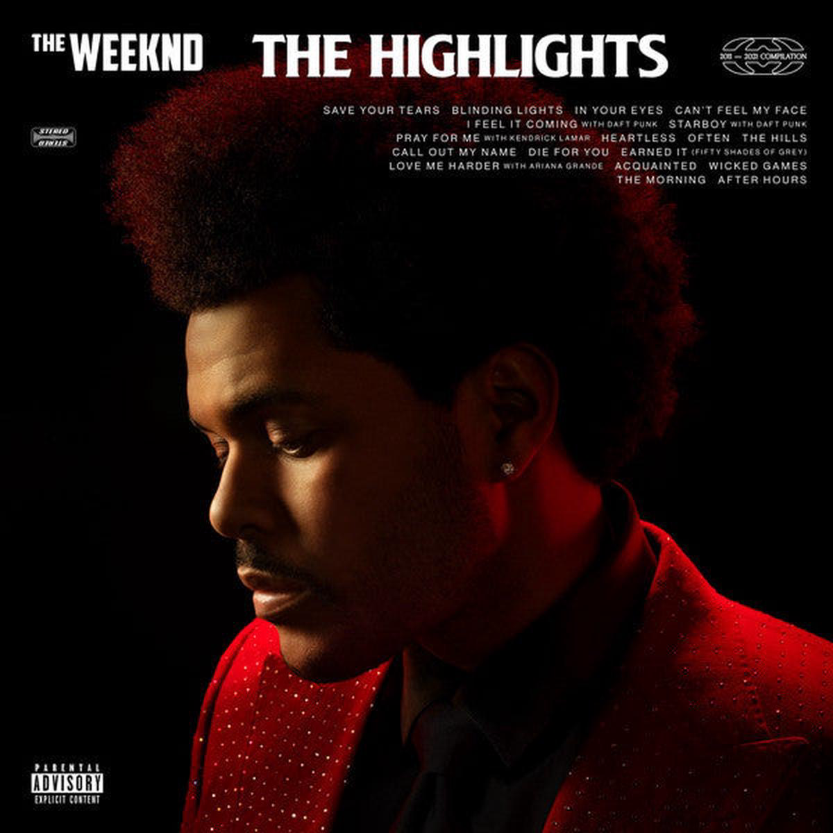 WEEKND 8211 HIGHLIGHTS 2LP RED SPARKLE 8211 LP
