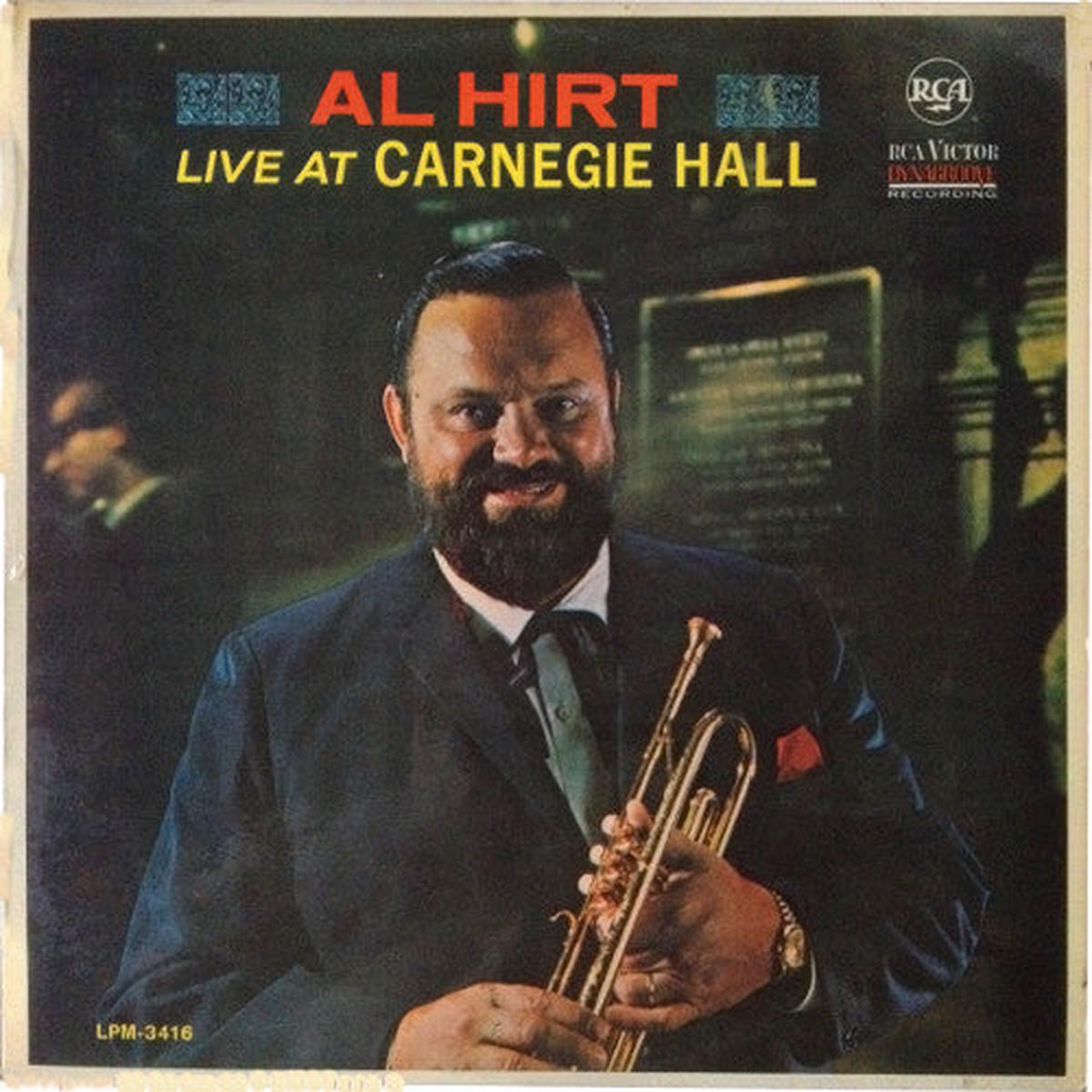 Al Hirt Live At Carnegie Hall - 1965- Dixieland Jazz(vinyl)