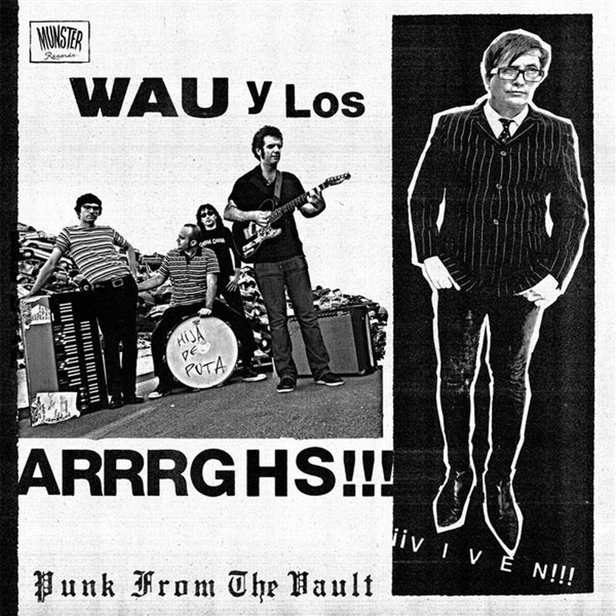 Wau Y Los Arrrghs!!! - Viven !!! (LP)