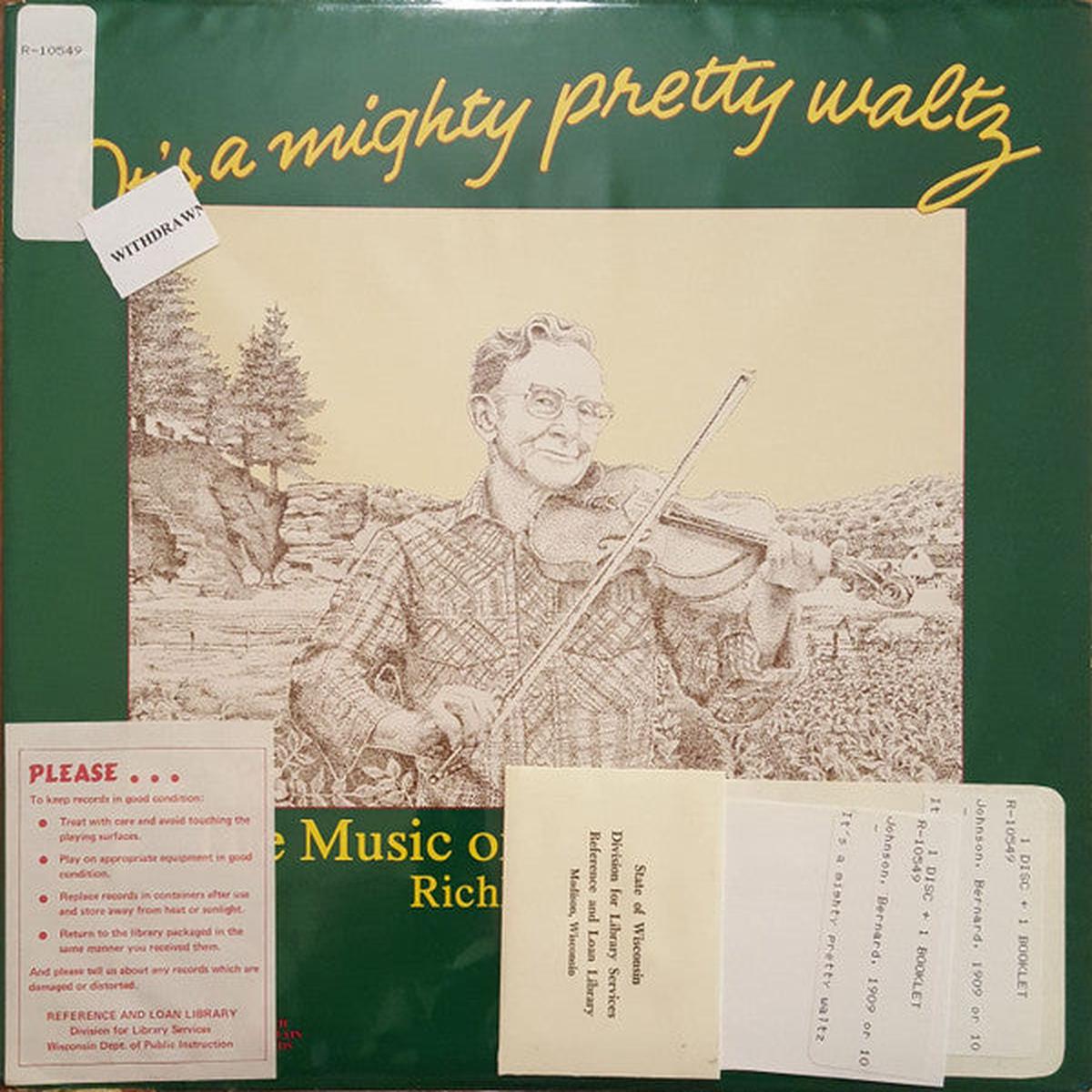 Bernard Johnson It's A Mighty Pretty Waltz LP