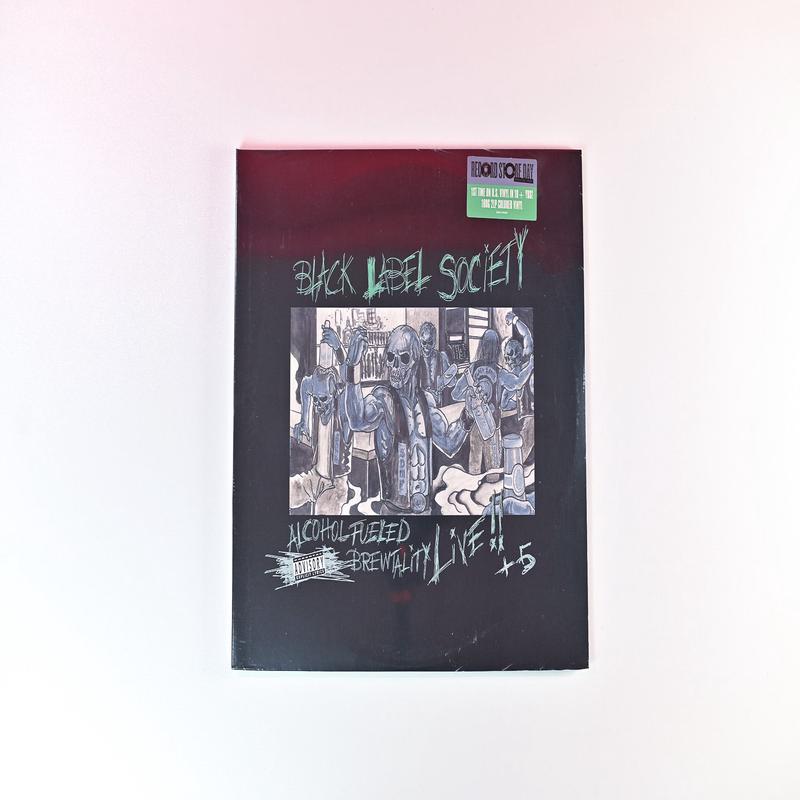 Black Label Society - Alcohol Fueled Brewtality Live!! + 5 on Black Label Recordings - Sealed RSD 2022 Colored Vinyl