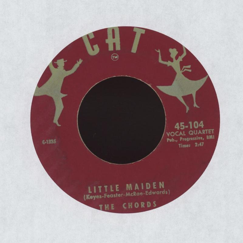 The Chords - Sh-Boom / Little Maiden on Cat R&B Doo Wop 45