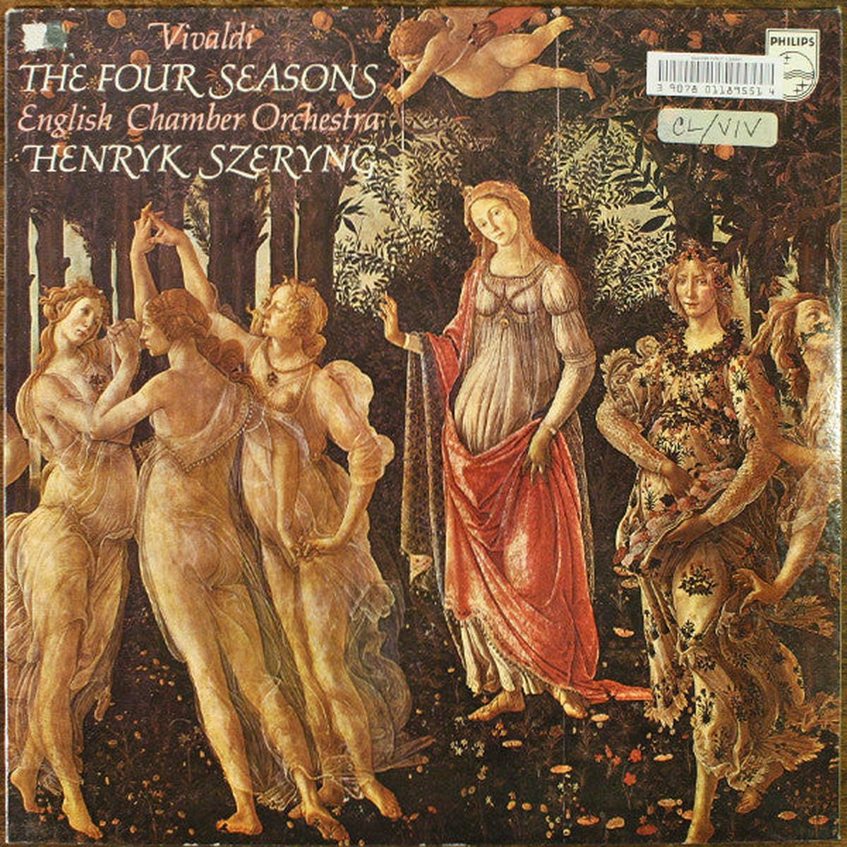 Vivaldi, English Chamber Orchestra, Henryk Szeryng The Four Seasons LP