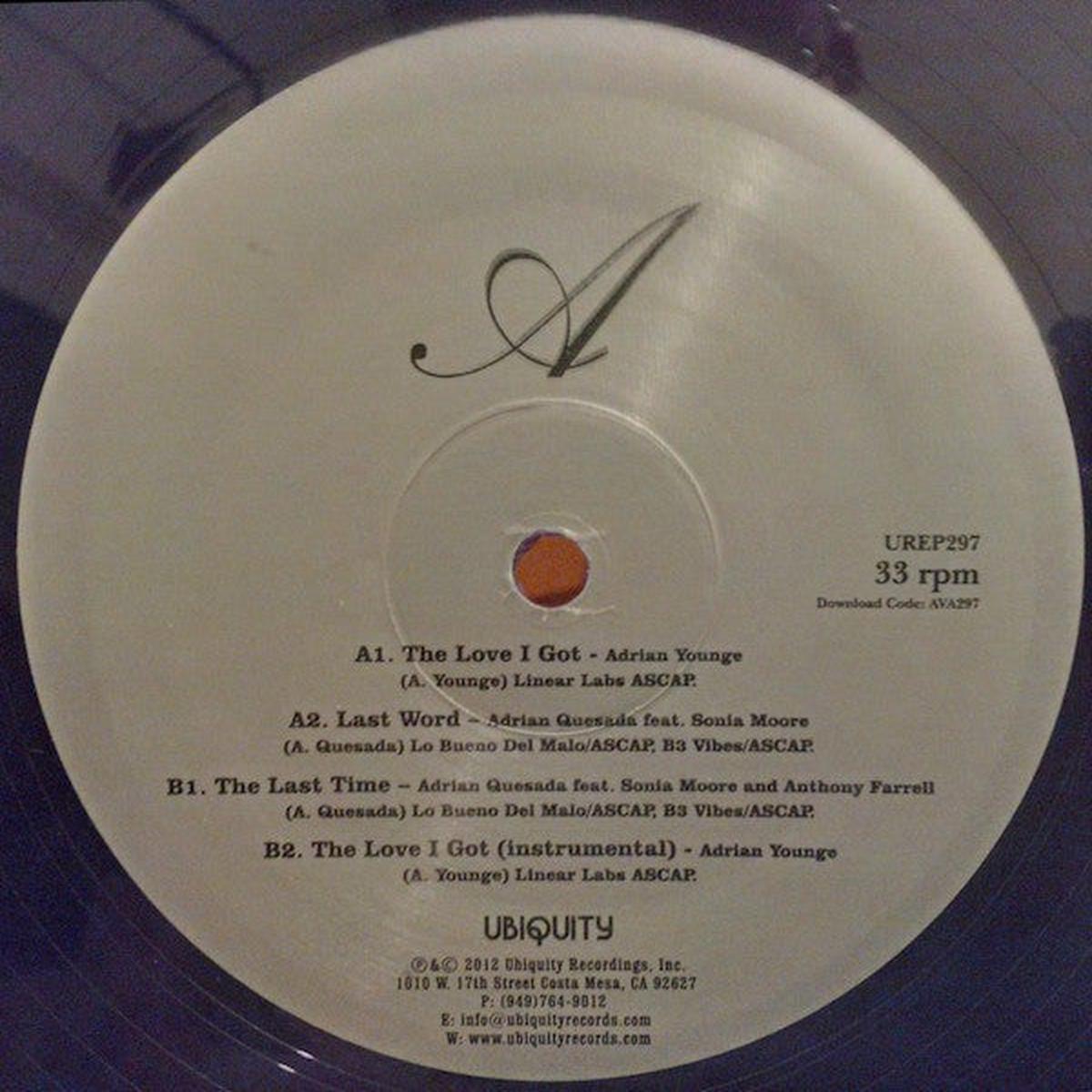 Adrian Younge vs Adrian Quesada  Adrian Younge Vs Adrian Quesada 12"