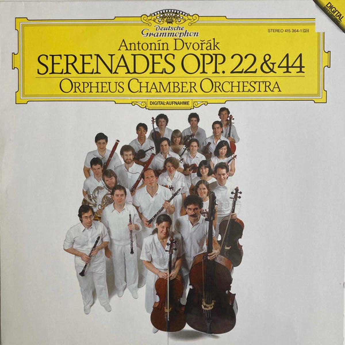 Antonn Dvok - Orpheus Chamber Orchestra Serenades Opp. 22 & 44 LP