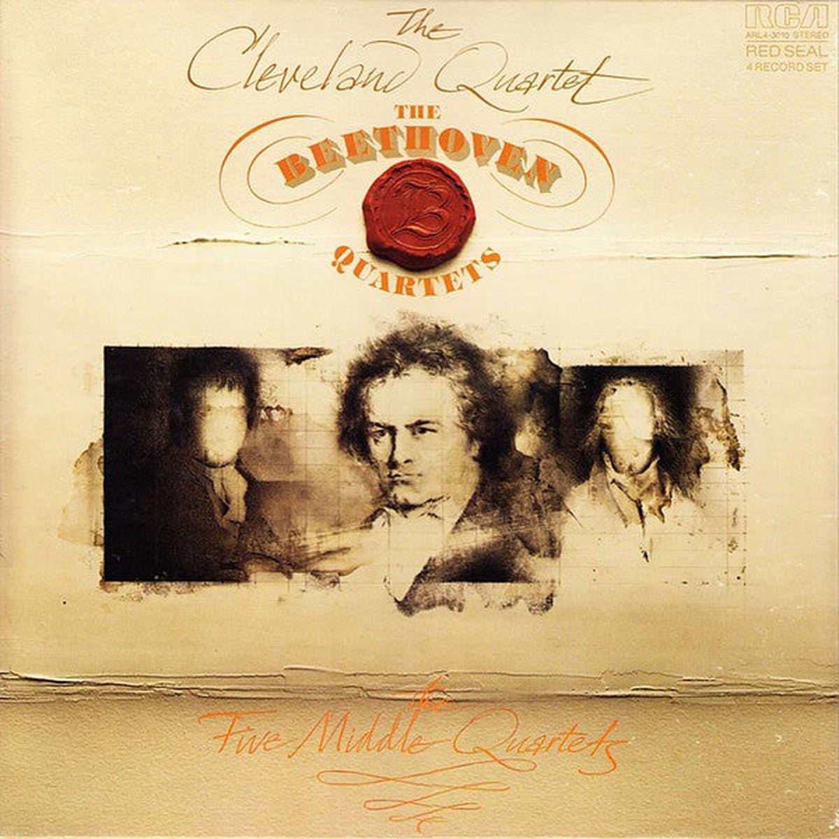 Beethoven / Cleveland Quartet - The Five Middle Quartets (4 LP)