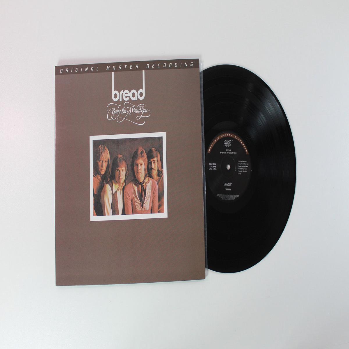 Bread - Baby Im-A Want You on Mobile Fidelity Sound Lab Ltd Numbered Reissue
