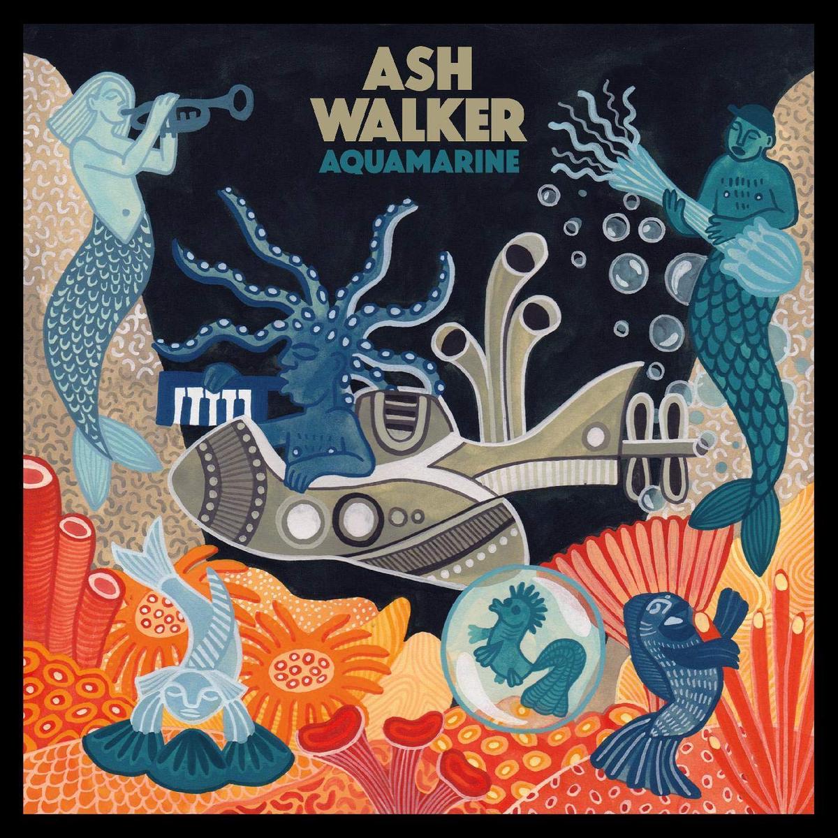 Ash Walker  Aquamarine (Teal) LP