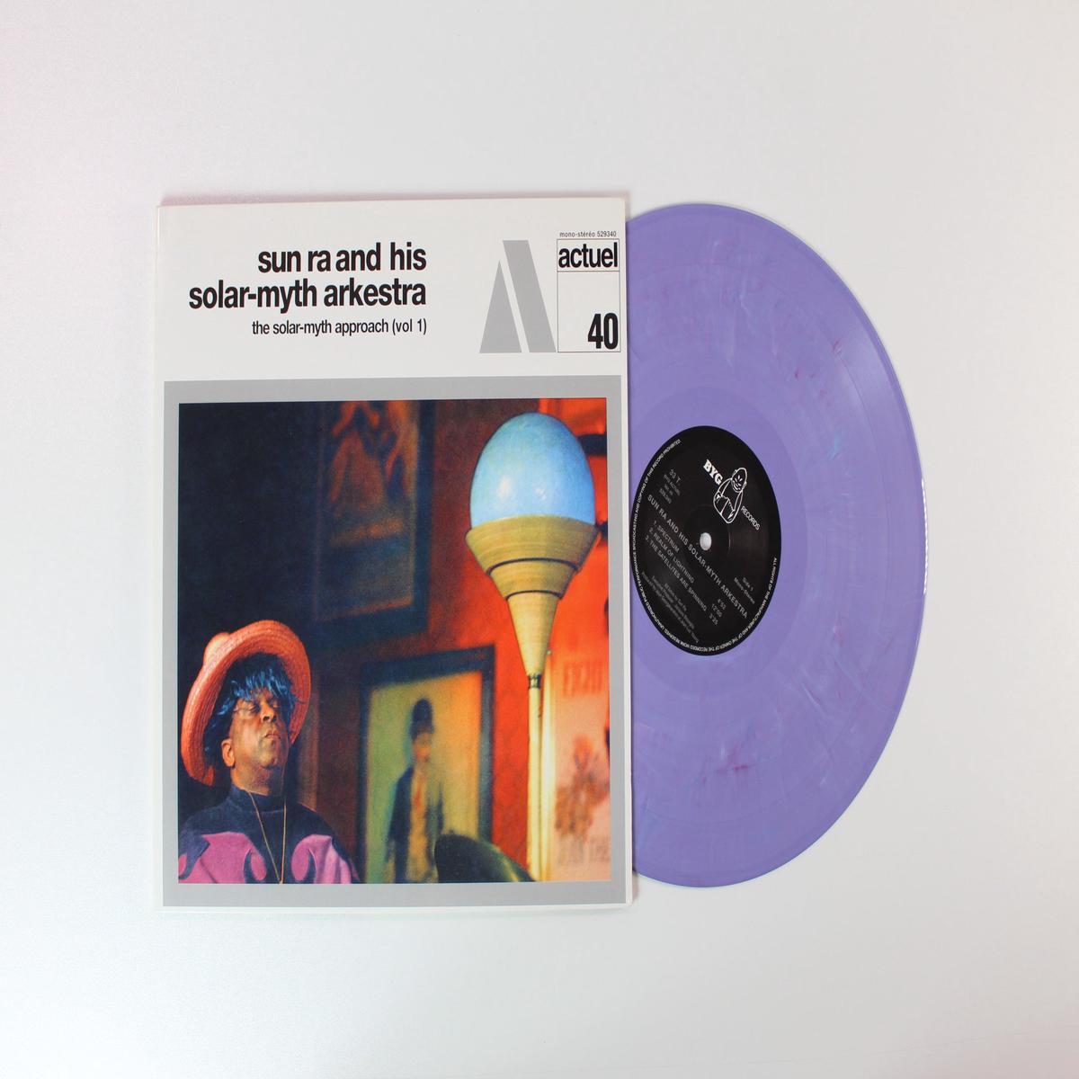 The Sun Ra Arkestra - The Solar-Myth Approach Vol 1 on BYG Lavender Vinyl Reissue