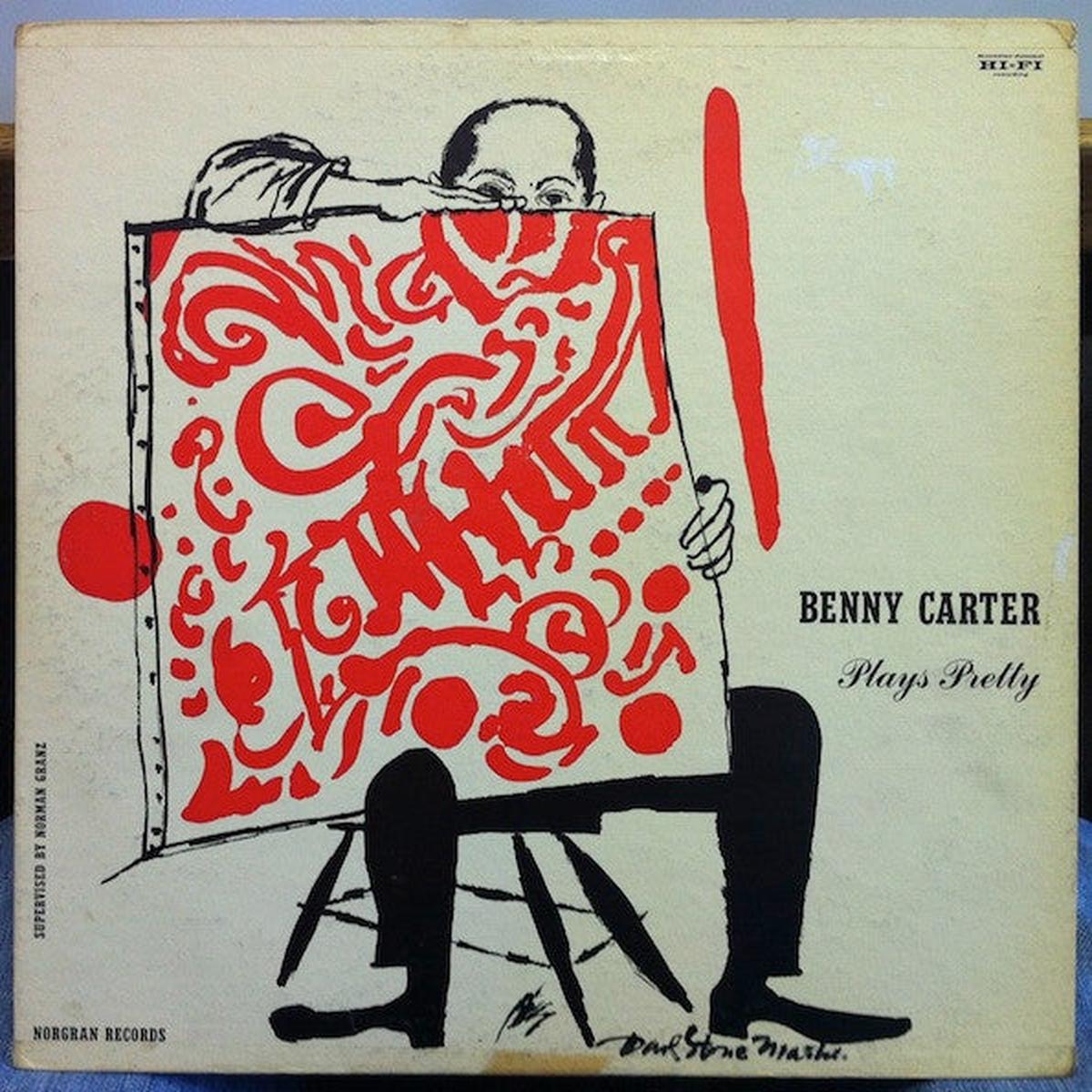 Benny Carter  Plays Pretty (1955 pressing) LP
