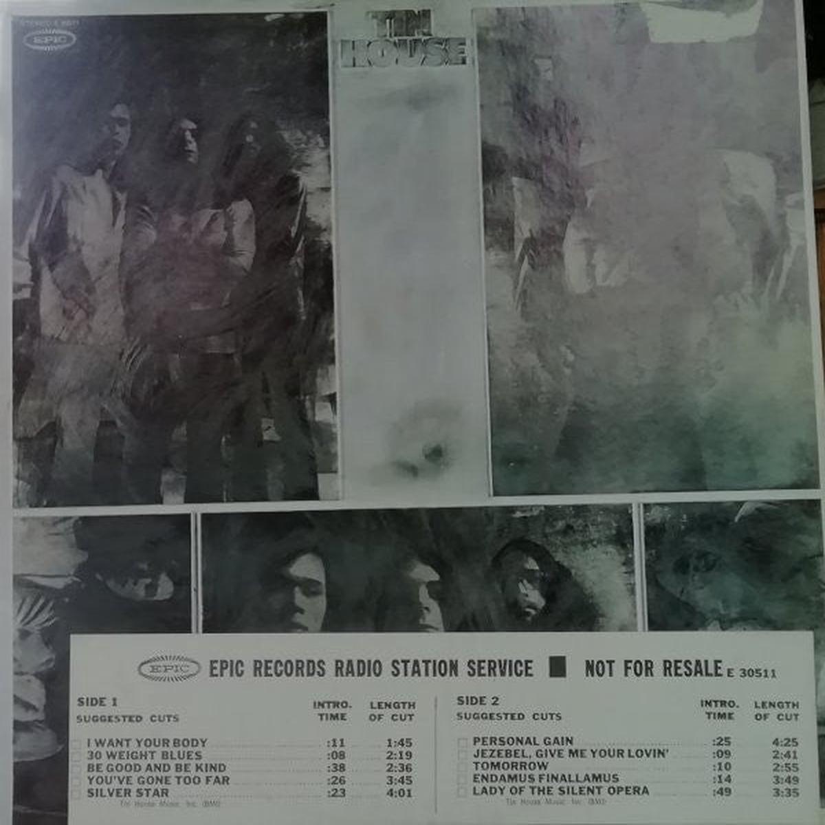 Tin House S/T (Promo) LP
