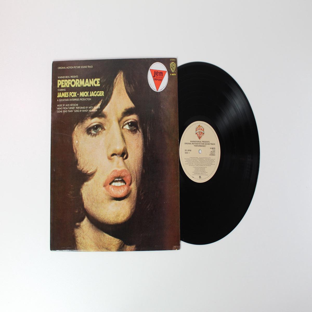 Various - Performance Original Motion Picture Sound Track on Warner Bros UK Reissue