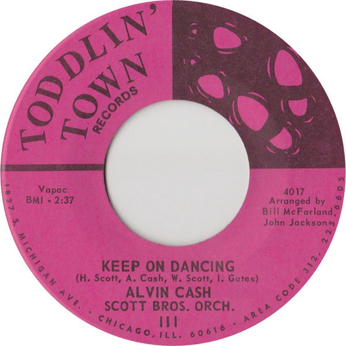 Alvin Cash - Keep On Dancing 7"