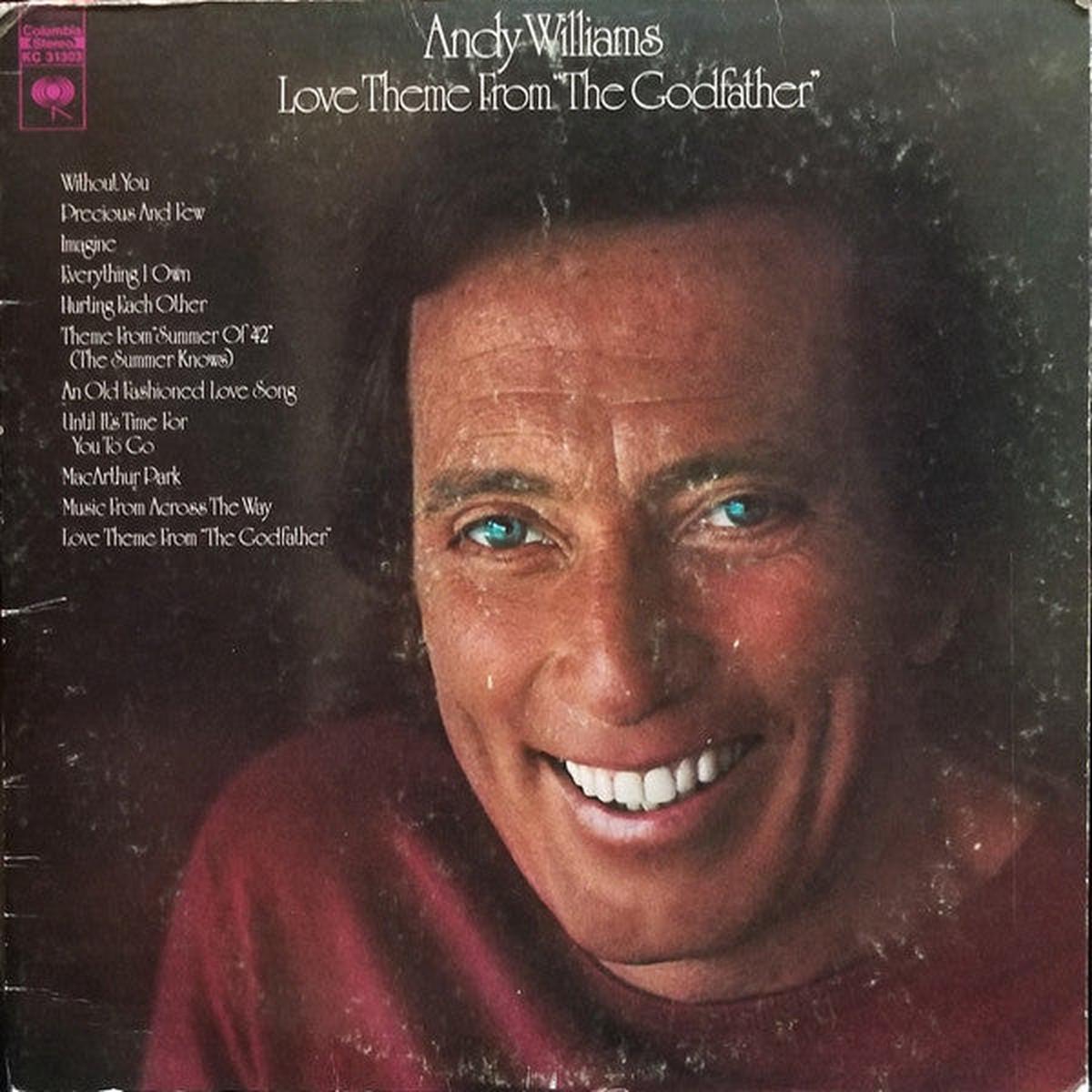 Andy Williams Love Theme From "The Godfather" LP