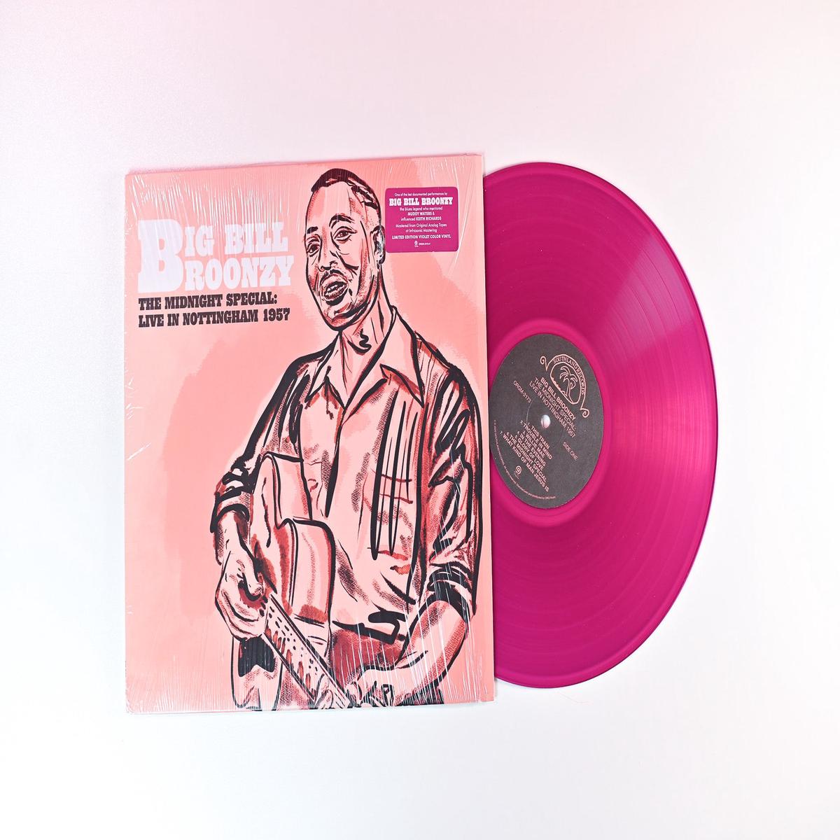 Big Bill Broonzy - The Midnight Special Live In Nottingham 1957 on ORG Music - Violet Vinyl