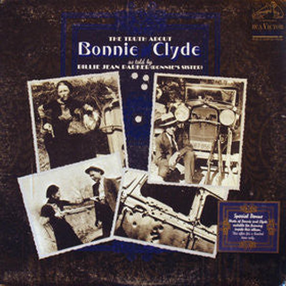 Billie Jean Parker The Truth About Bonnie And Clyde LP
