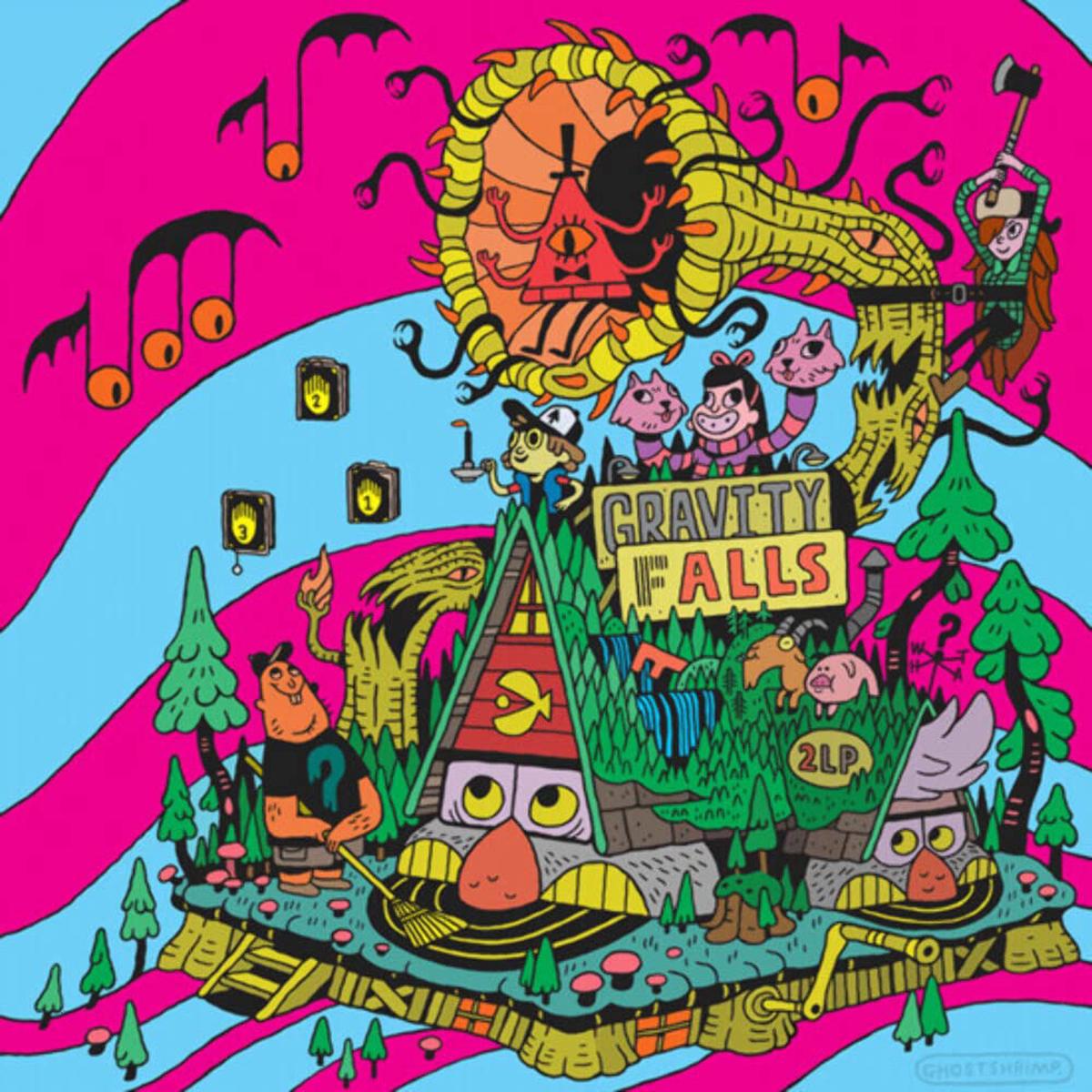 Brad Breeck Gravity Falls (Red Transparent) 2LP