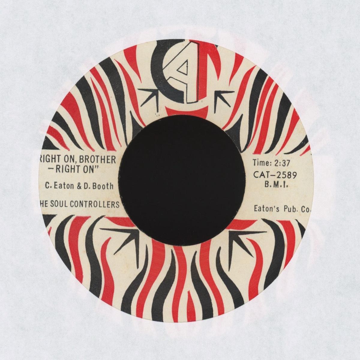 The Soul Controllers - Right On Brother - Right On on Cat Funk 45