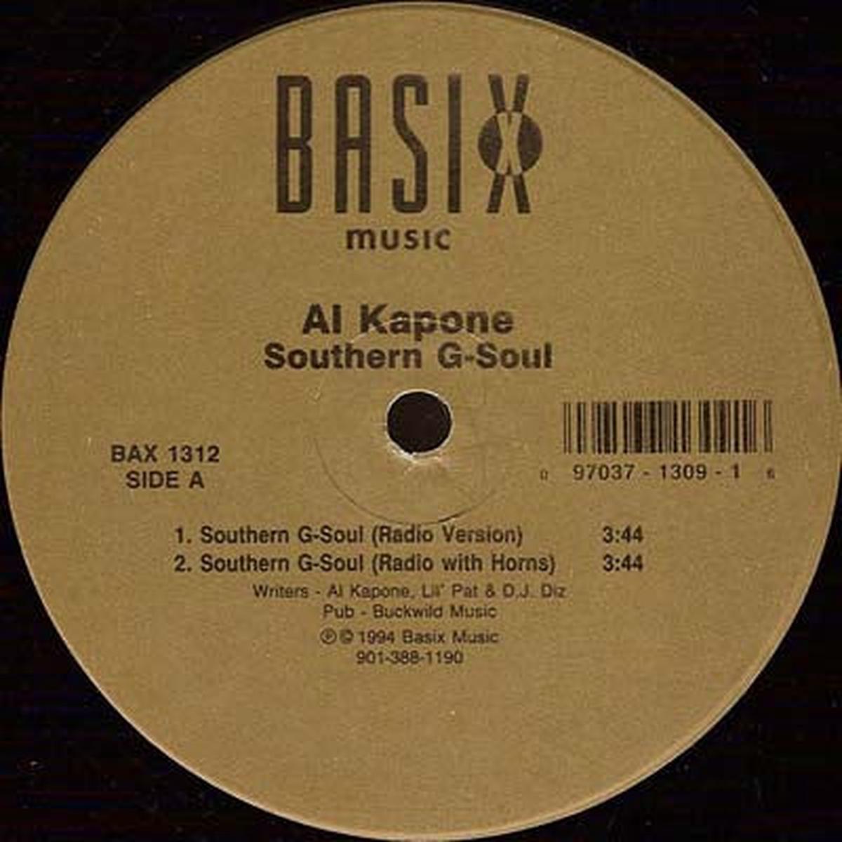 Al Kapone  Southern G-Soul 12"