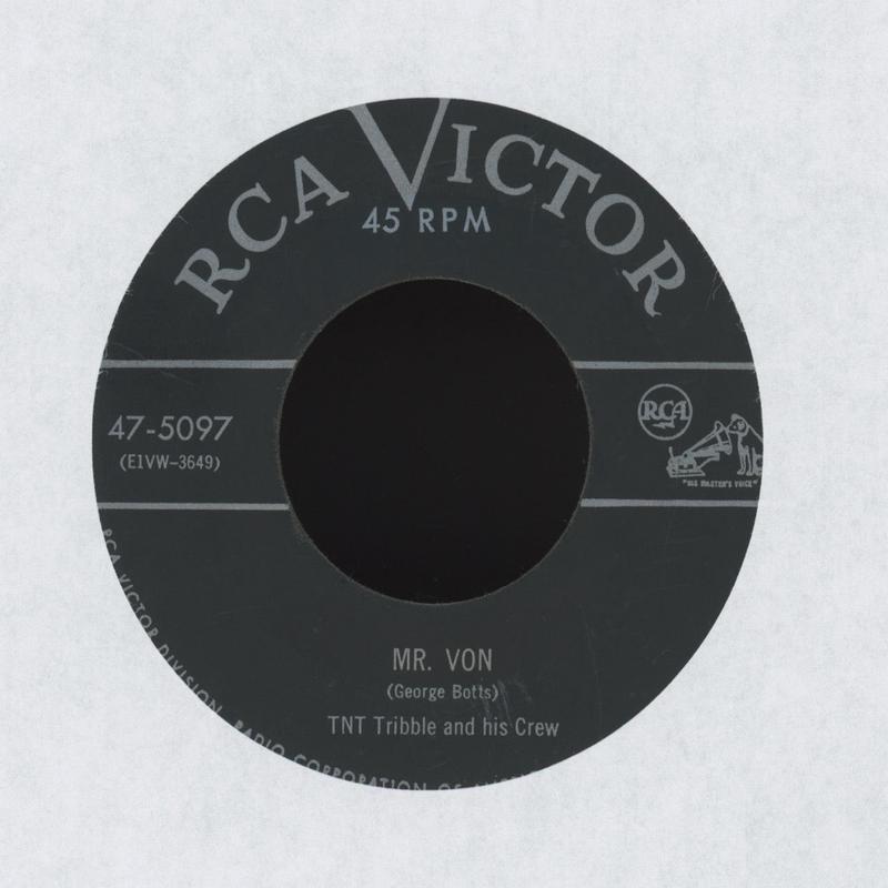 TNT Tribble And His Crew / Joe Joe Johnson - Mr. Von on RCA R&B Jump Blues 45