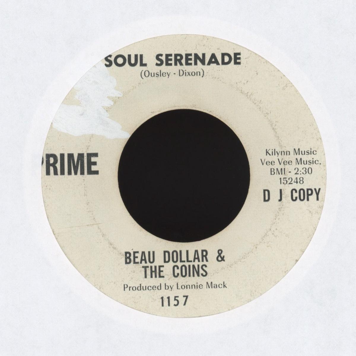 Beau Dollar The Coins - Soul Serenade on Prime Promo Northern Soul 45