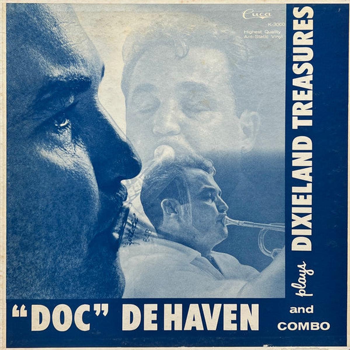 "Doc" Dehaven And Combo  Plays Dixieland Treasures LP